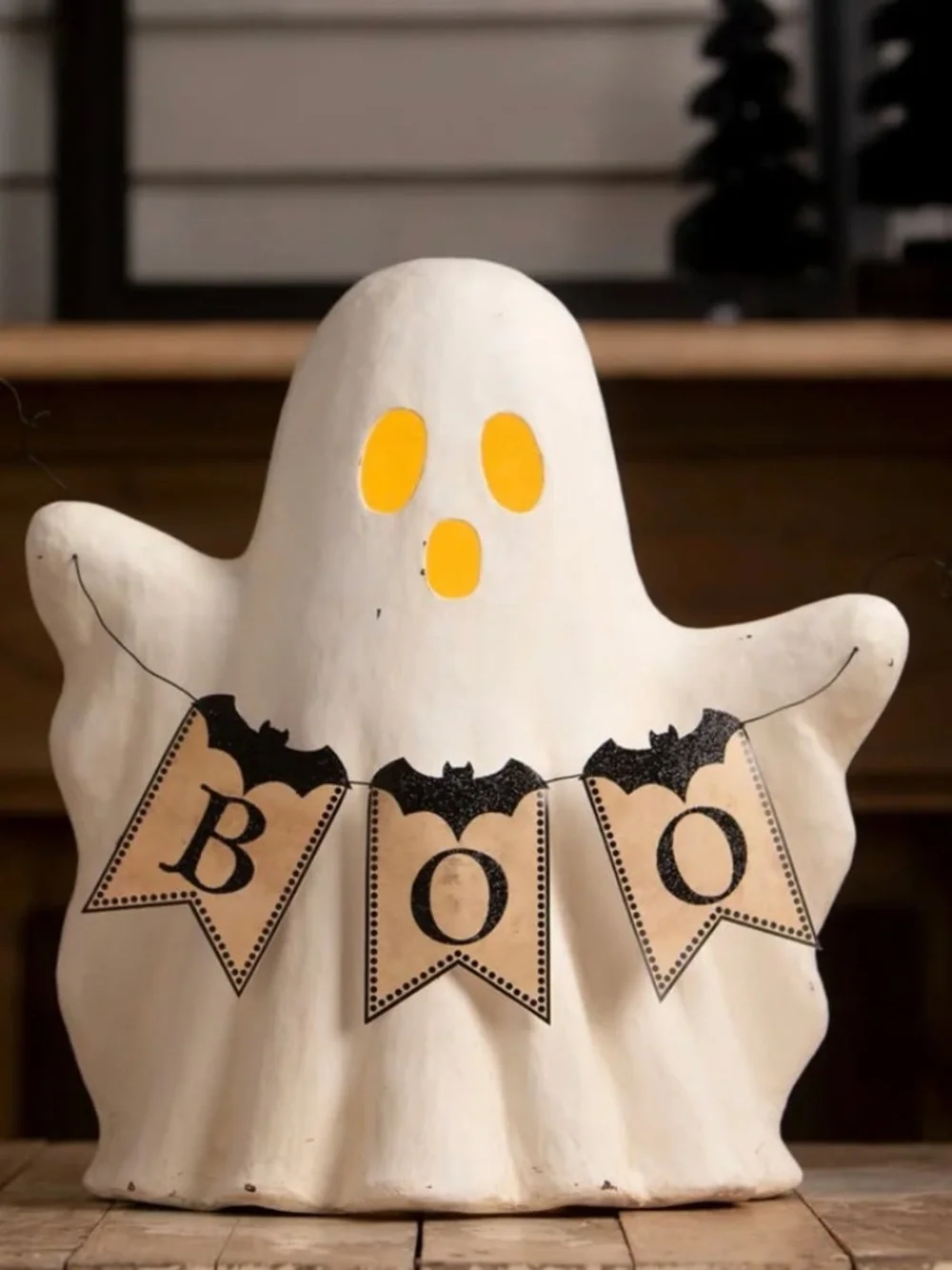 Bethany Lowe  Ghost with Boo Garland NEW IN BOX